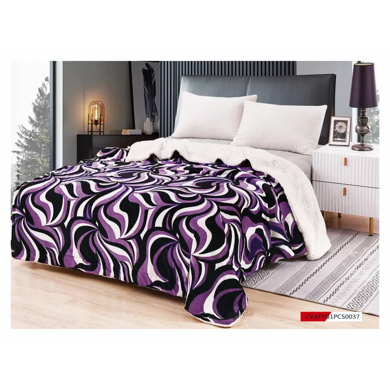 Patura Cocolino cu blanita pentru pat dublu - FR208