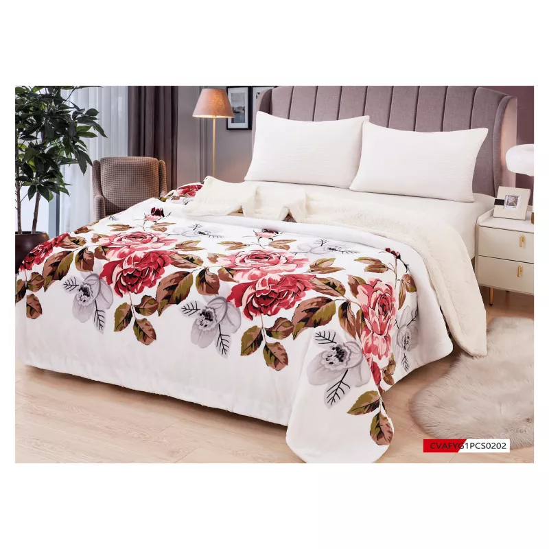 Patura Cocolino cu blanita pentru pat dublu - FR209