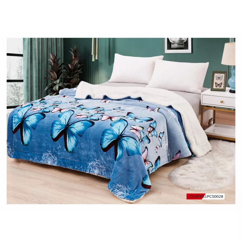 Patura Cocolino cu blanita pentru pat dublu - FR83