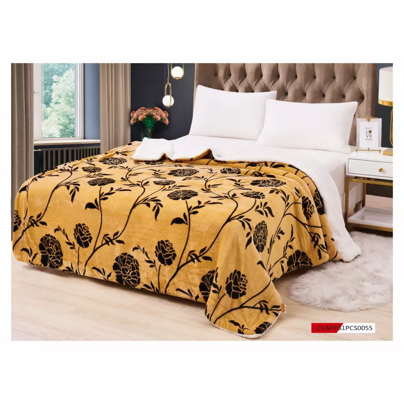 Patura Cocolino cu blanita pentru pat dublu - FR84