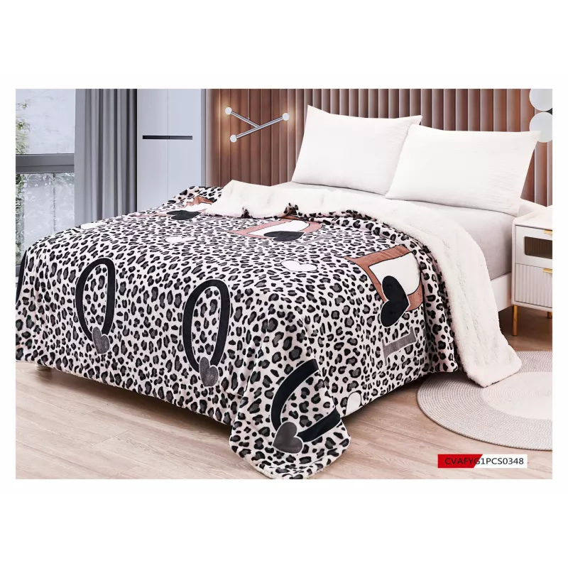 Patura Cocolino cu blanita pentru pat dublu - FR198