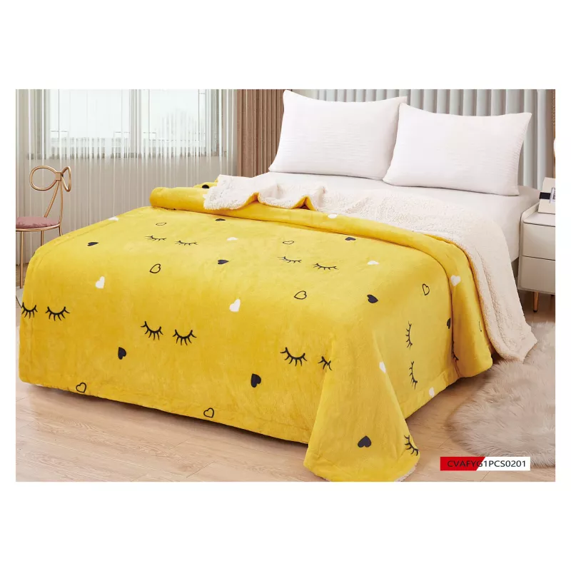 Patura Cocolino cu blanita pentru pat dublu - FR210