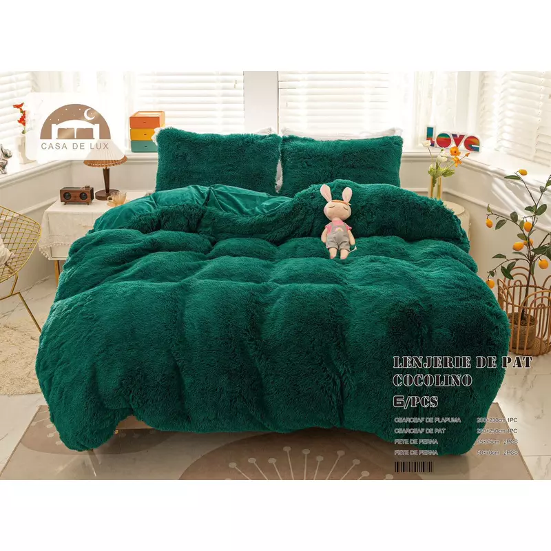 Lenjerie Cocolino Fluffy Pufoasa, 6 Piese- ION09