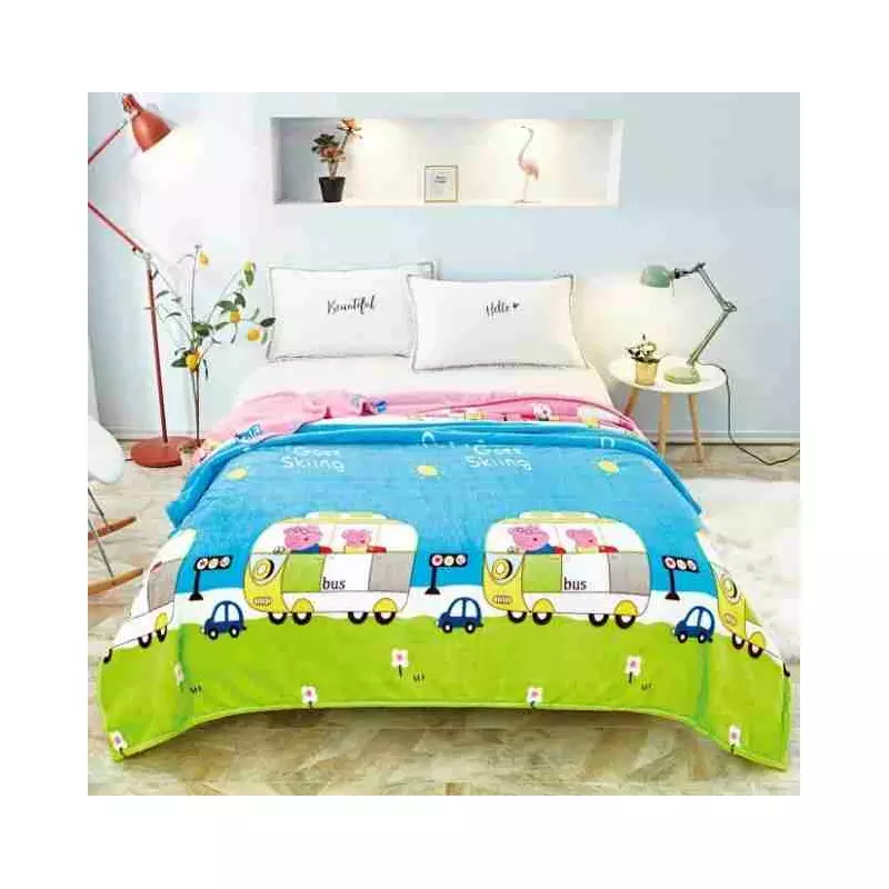 Patura Cocolino Peppa Pig pentru Pat Dublu - FR12