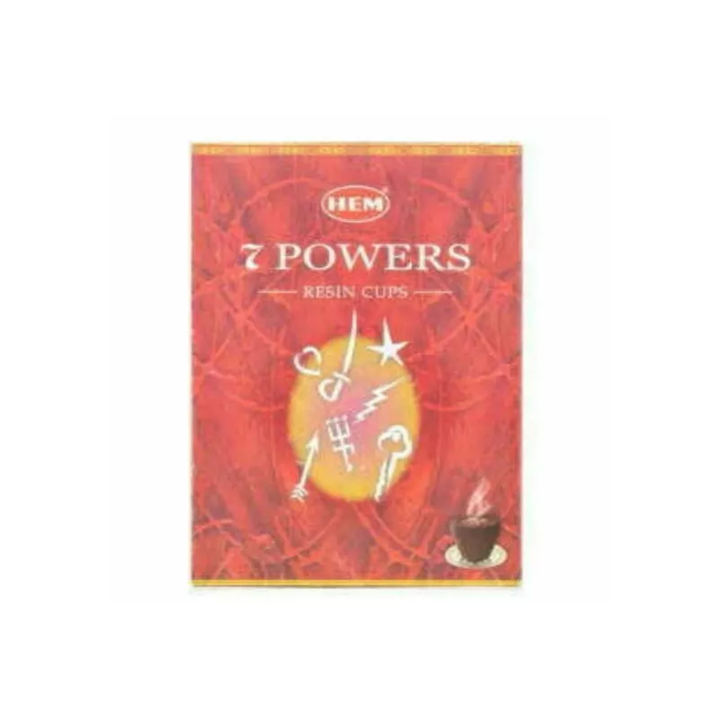 Cupe cu resina Hem 7 Powers set 10 buc