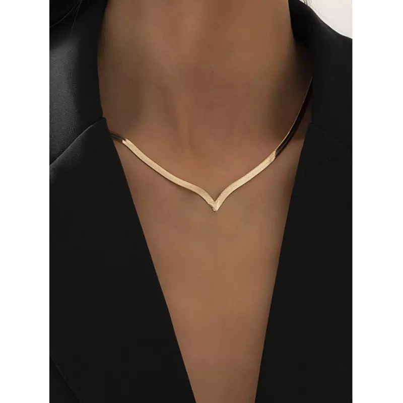 Colier tip sarpe auriu - 23435