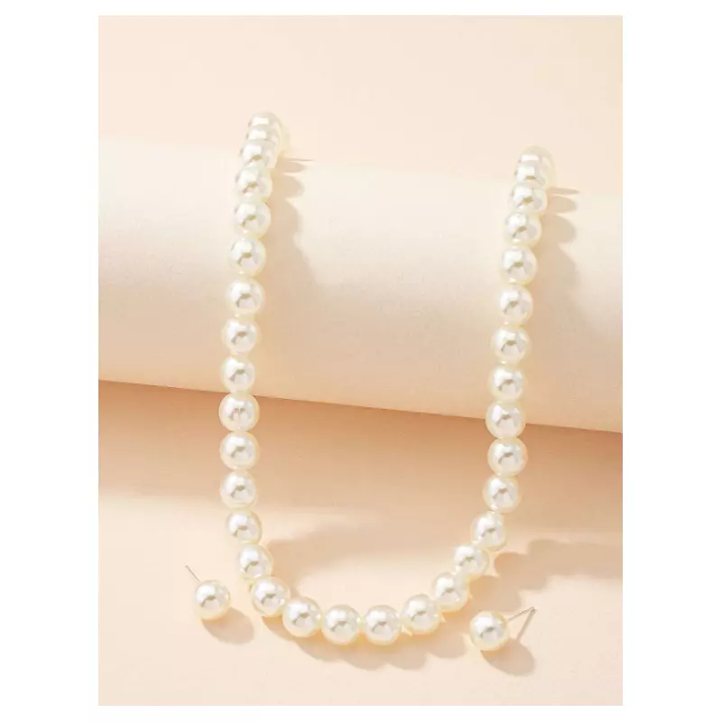 Colier elegant cu perle- 88749