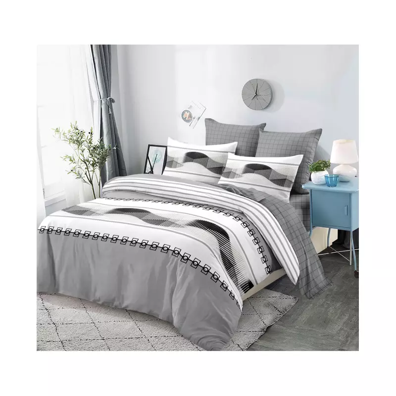 Lenjerie de Pat Finet 6 Piese Cu Elastic- CPL149