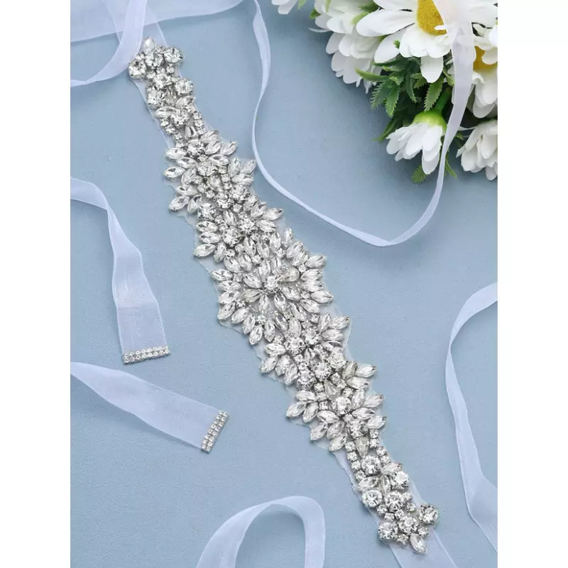 Cordon Rochie, Model cu Strasuri , 270x6cm - 62269