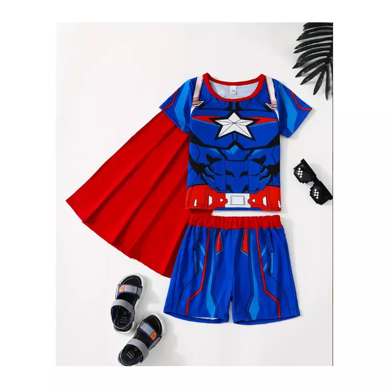 Costum Captain America pentru Baieti - LR54362