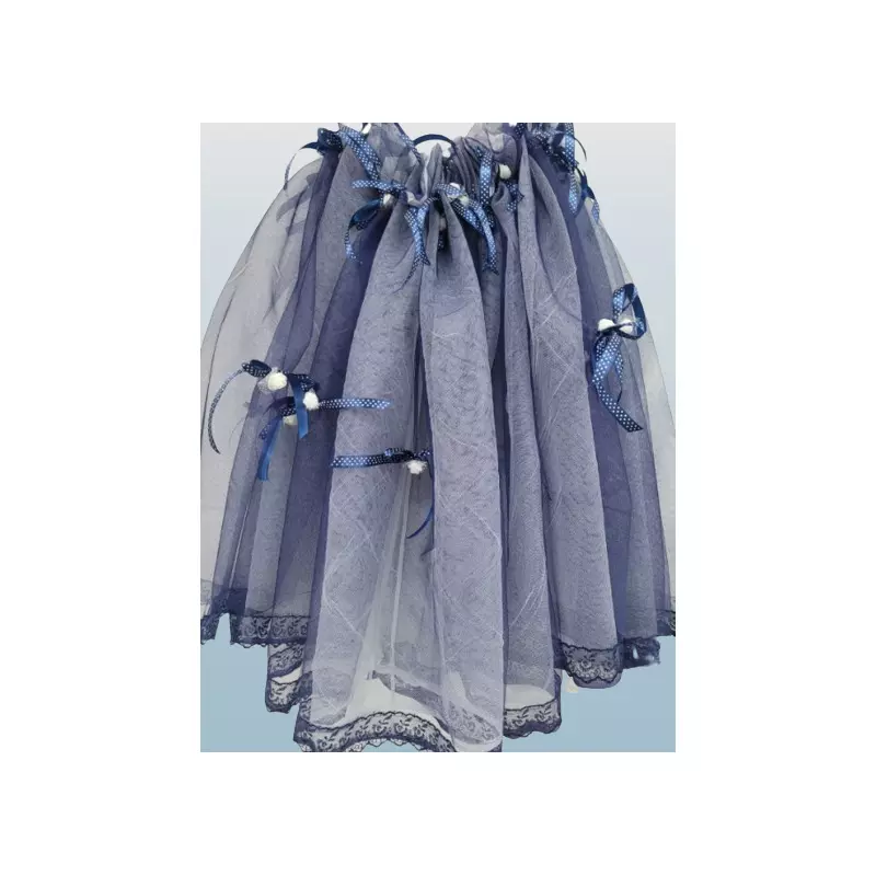 Decor pentru Cristelnita Botez, Albastru Inchis - BAB173