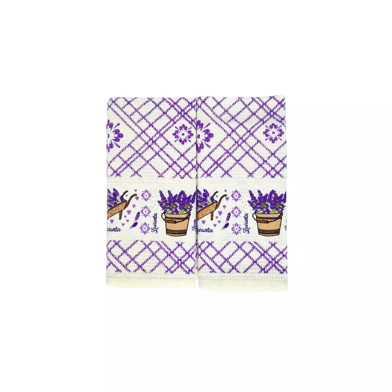 Set 6 Prosoape de Bucatarie, Lavanda - PB09