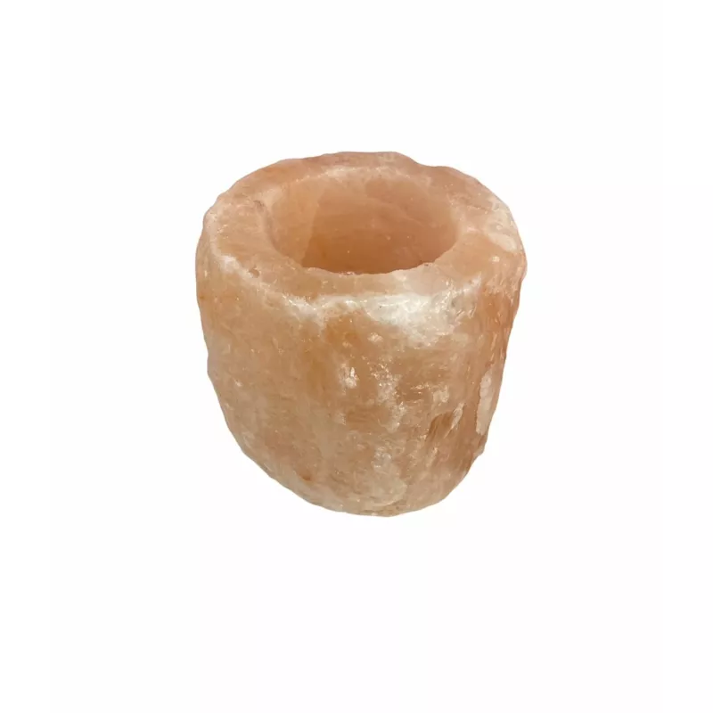 Suport pentru Lumanare din Sare de Himalaya 8 x 7 cm- INVSS19