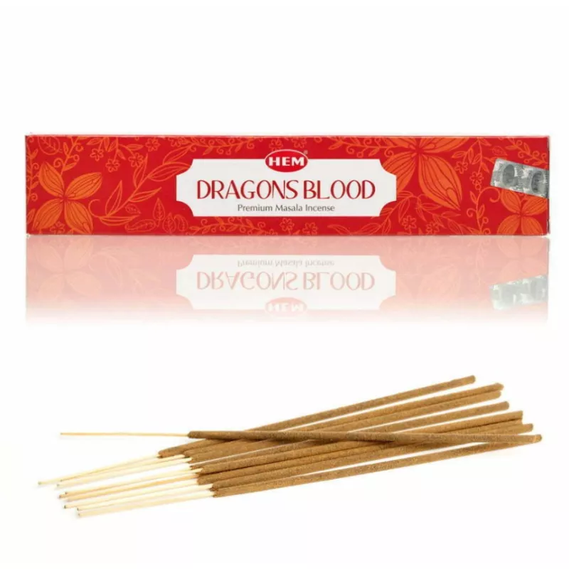 Betisoare Parfumate Dreptunghi - Set 10 Buc - Dragons Blood