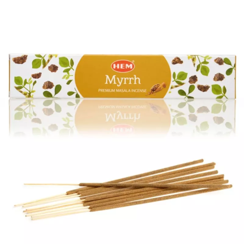 Betisoare Parfumate Dreptunghi - Set 10 Buc - Myrrh