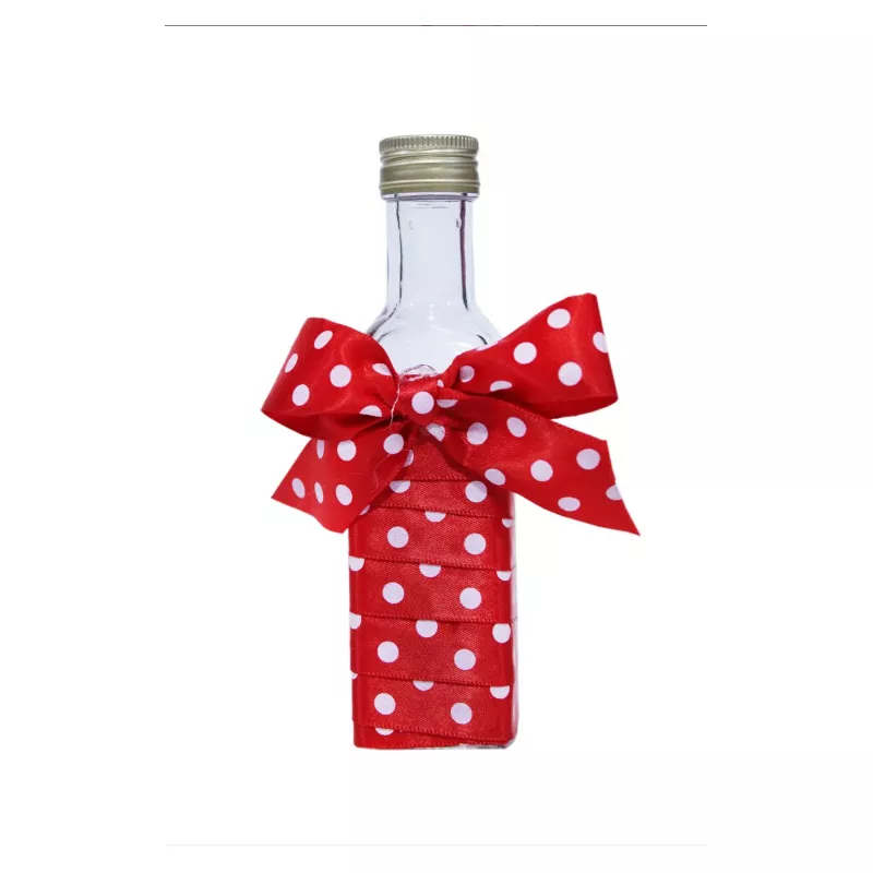 Sticluta Mir pentru Botez, Rosu cu buline - SM01