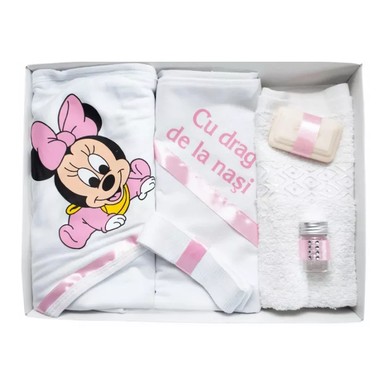 Trusou Botez 6 piese cu text imprimat 