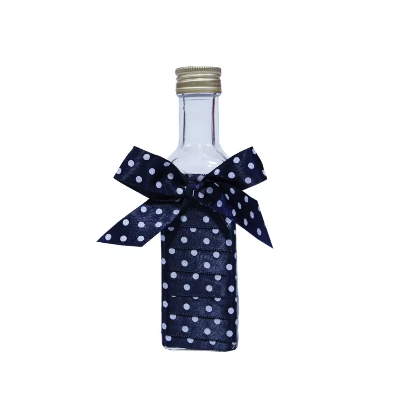 Sticluta Mir pentru Botez, Bleumarin cu buline - SM03