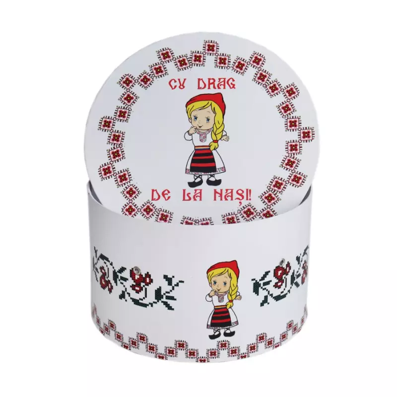 Cutie Transport Trusou Botez, Model Traditional - CTB07