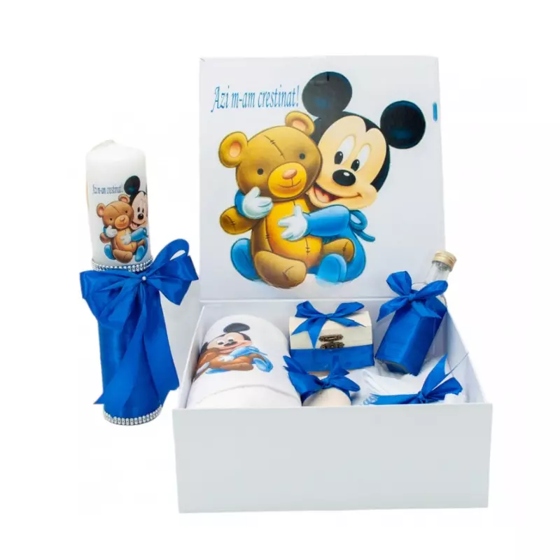 Set Cutie Trusou cu Lumanare, 9 Piese  