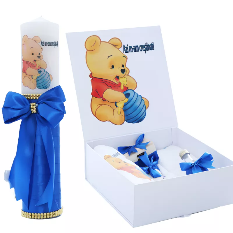 Set Cutie Trusou cu Lumanare, 9 Piese, 