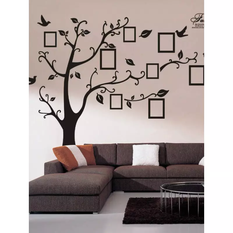 Sticker Perete Autocolant Copac și Păsări 250x180cm - 46117