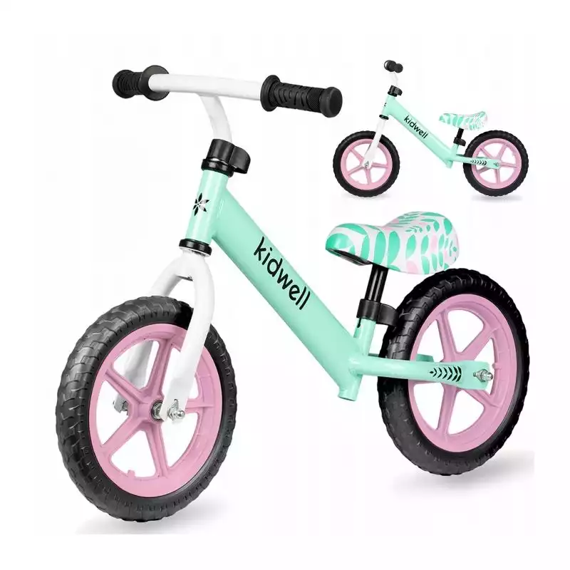 Bicicleta fara pedale copii -Rebel Mint