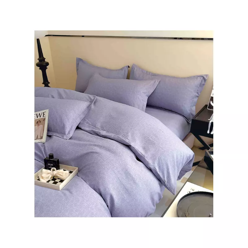 Lenjerie de Pat cu Elastic, Bumbac Finet 6 Piese - JOJ258