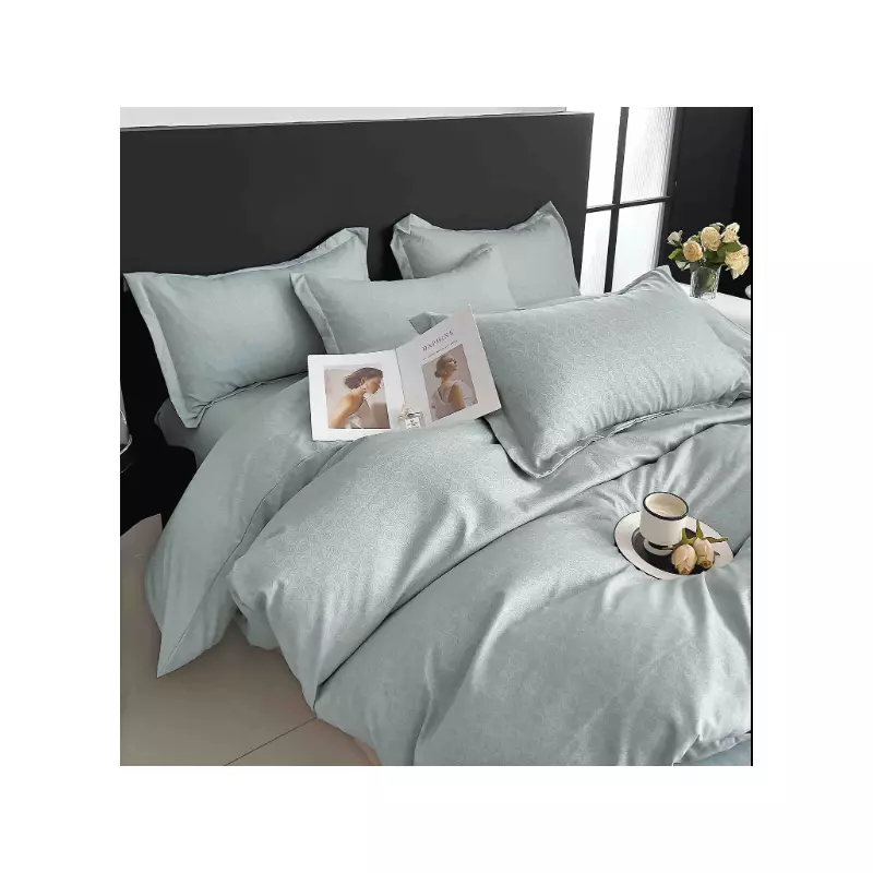 Lenjerie de Pat cu Elastic, Bumbac Finet 6 Piese - JOJ259