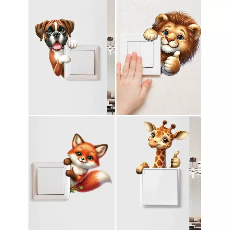 Sticker Perete Animale Desene Animate - 00653