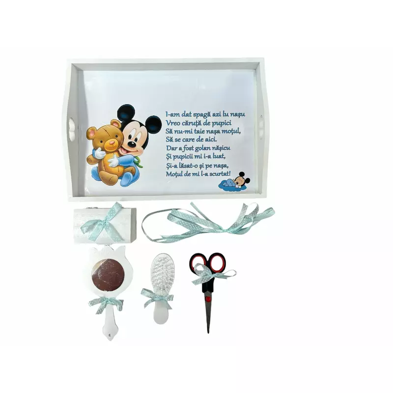 Tavita Pentru Mot Baby Mickey si Ursuletul  - TPM45