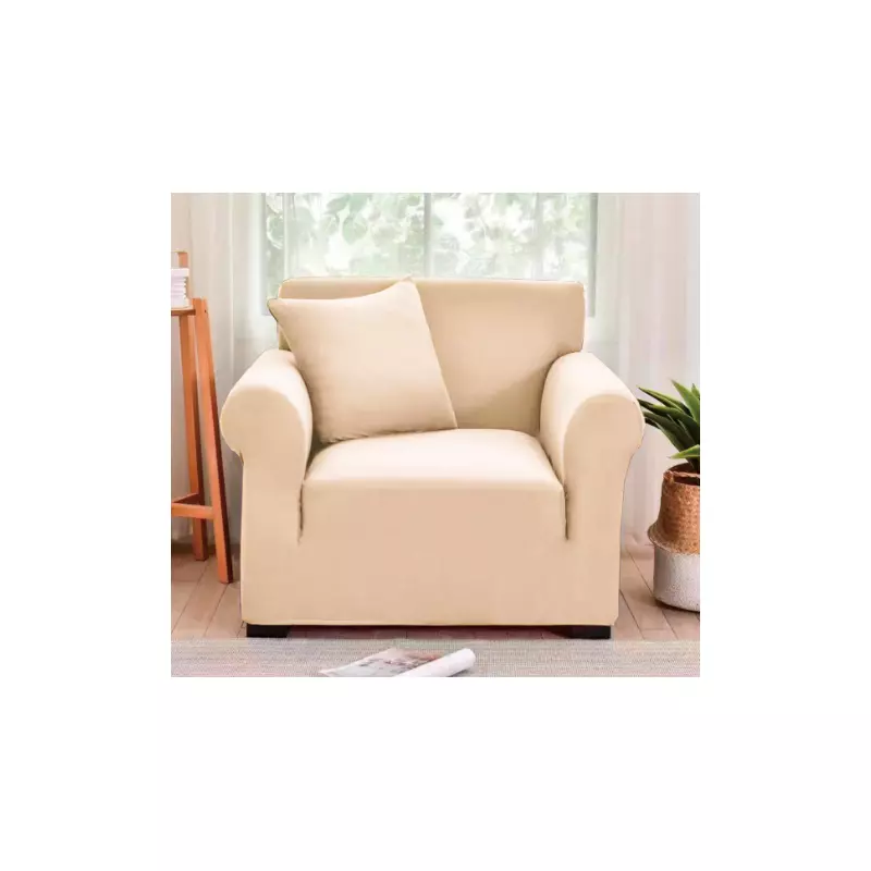 Husa Fotoliu Elastica Moderna,Crem - SIPRS-07