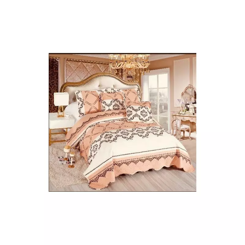 Set Cuvertura de Pat din Bumbac, 5 Piese- EAT358