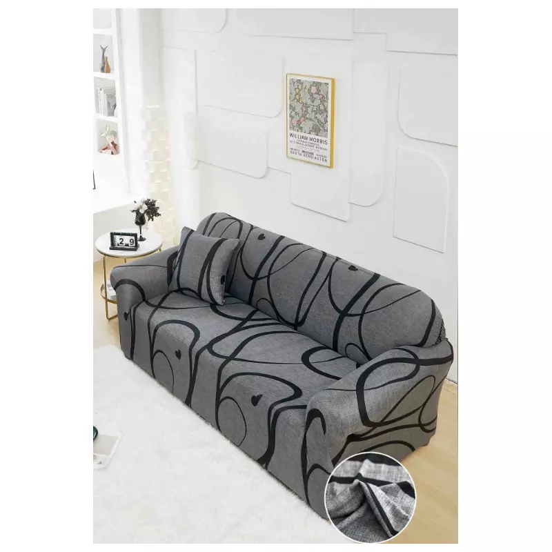 Husa Canapea 3 Locuri Elastica Moderna - JOJ398