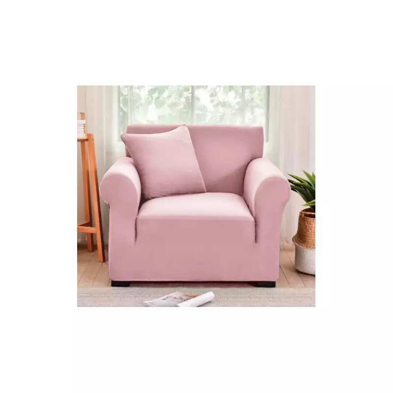 Husa Fotoliu Elastica Moderna, Roz - SIPRS-02