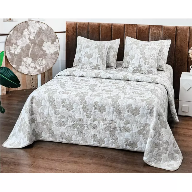 Set Cuvertura de Pat din In, 5 Piese - PIT272