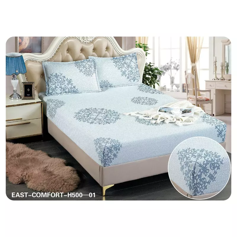 Husă de Saltea din Tricot + 2 Fețe de Pernă - EAT367
