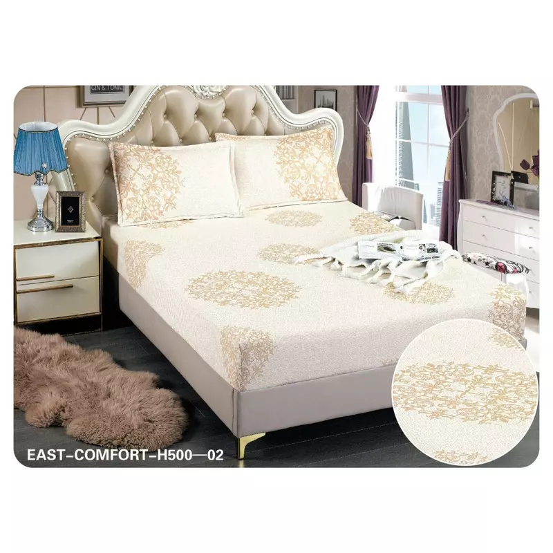 Husă de Saltea din Tricot + 2 Fețe de Pernă - EAT372