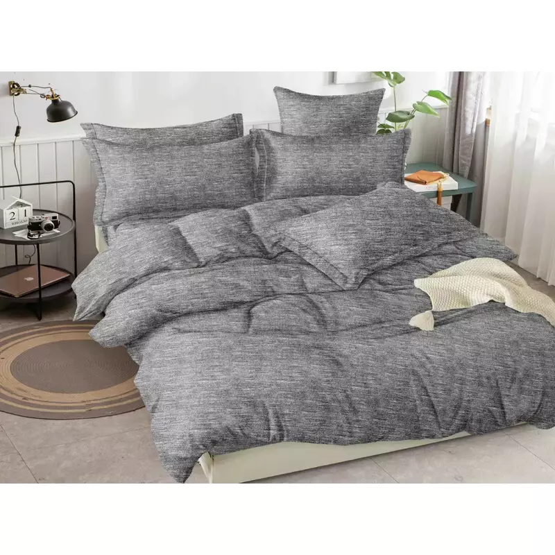 Lenjerie de Pat 4 Piese - Bumbac Satinat - SUZ115