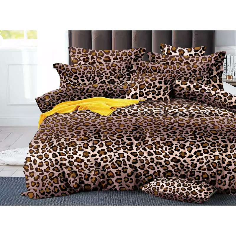 Lenjerie de Pat 4 Piese - Bumbac Satinat - SUZ120