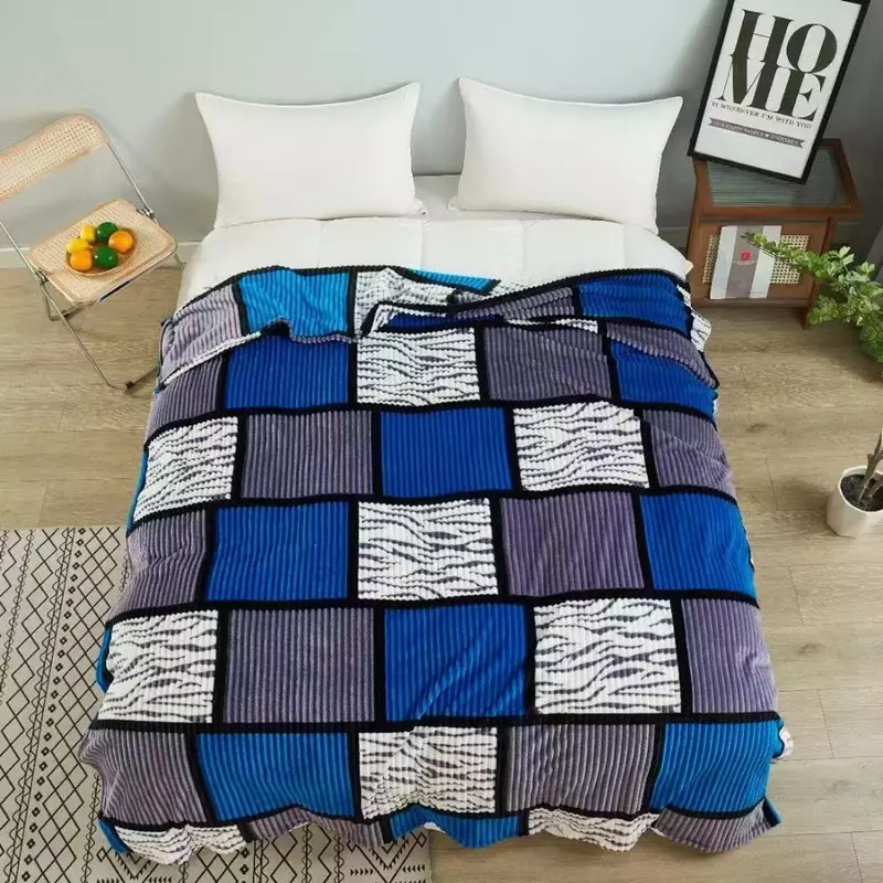 Patura Gofrate cu Model pentru Pat Dublu - FNE34