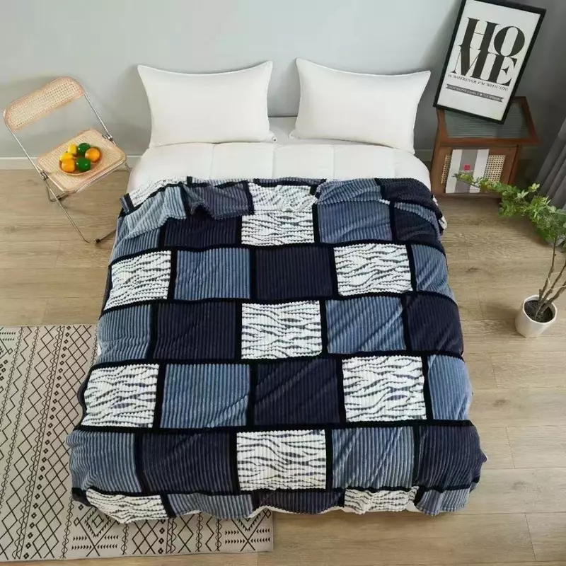 Patura Gofrate cu Model pentru Pat Dublu - FNE38