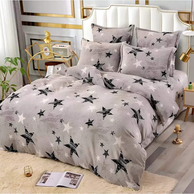 Lenjerie Cocolino 6 Piese Pentru Pat Dublu - JO655