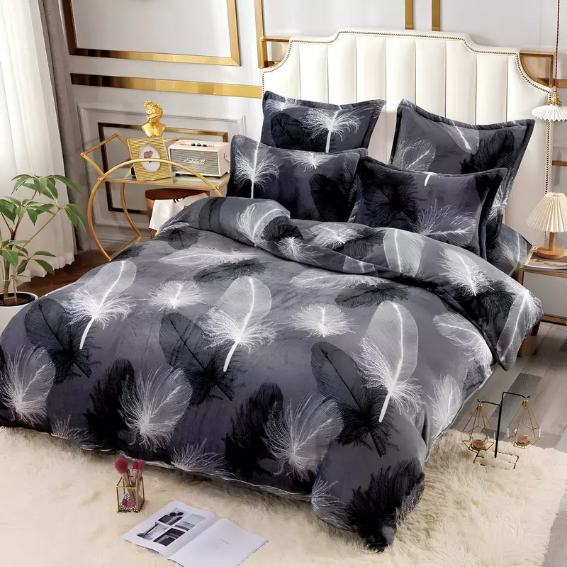 Lenjerie Cocolino 6 Piese Pentru Pat Dublu - JO661