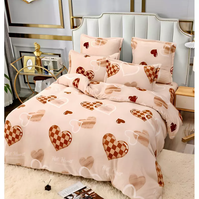 Lenjerie Cocolino 6 Piese Pentru Pat Dublu - JO914