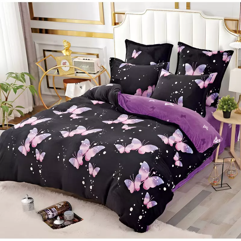 Lenjerie Cocolino 6 Piese Pentru Pat Dublu - JO917