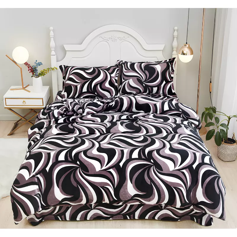 Lenjerie Cocolino 4 piese pentru pat dublu- FR87