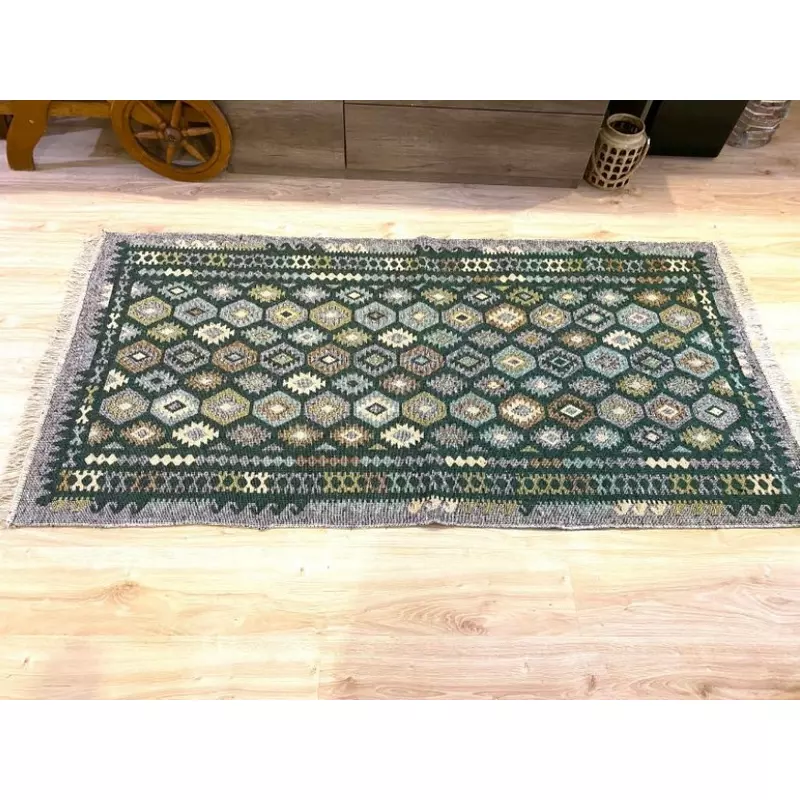 Covoras Tradational Verde,  80x125cm - CROM11