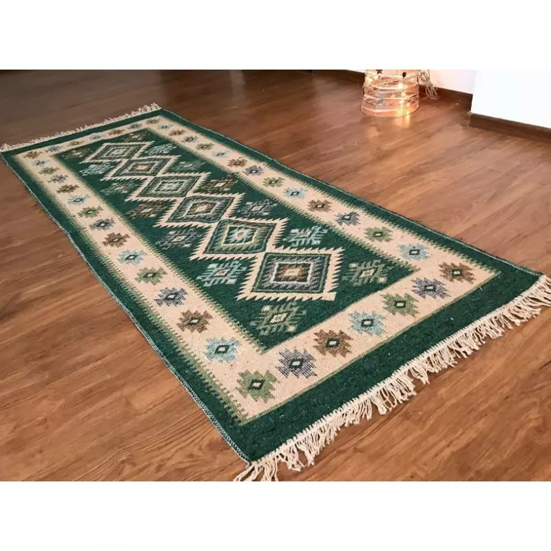 Covoras Tradational Verde,  80x150cm - CROM17