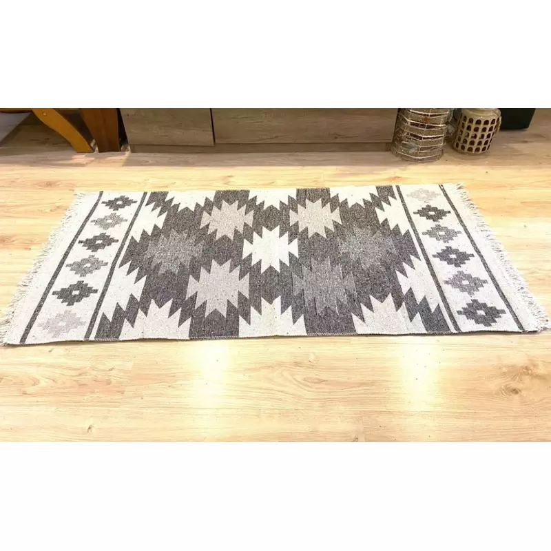 Covoras Tradational Gri,  80x150cm - CROM18